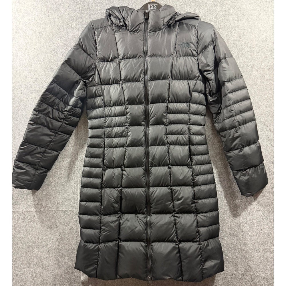 The North Face Women's Metropolis II Parka Jacket Black Size Small Goose Down